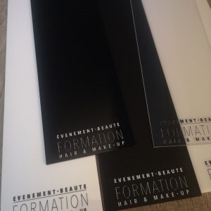 PLAQUE PLEXI 30x10CM